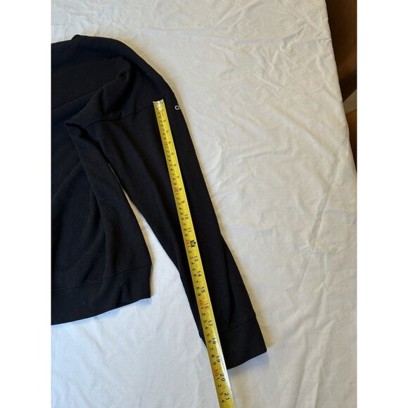 All Yoga Men’s Black Crew Neck Pullover Viscose XL - Picture 6 of 7